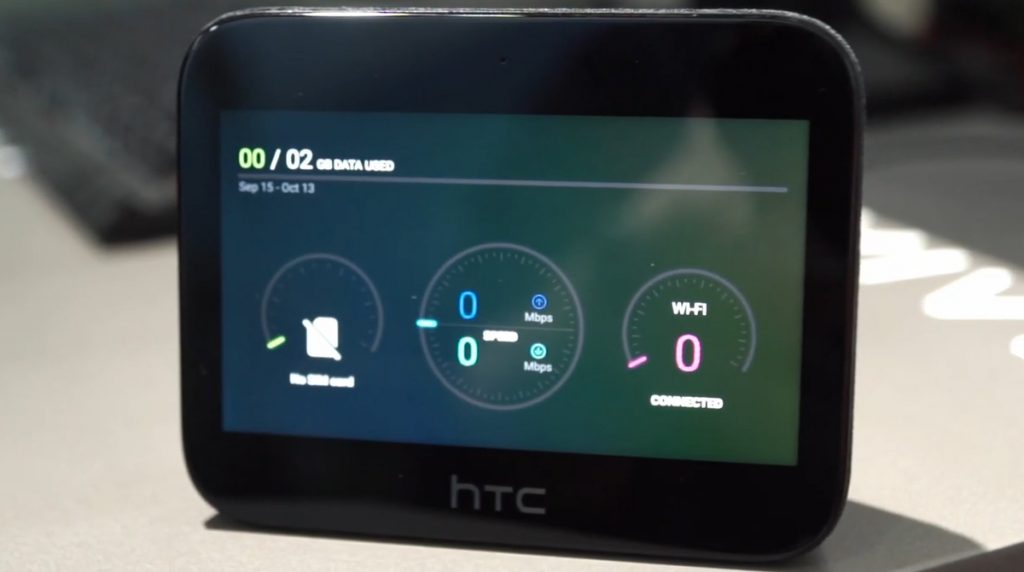 HTC shows mobile 5G hub